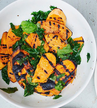 Grilled Sweet Potatoes
